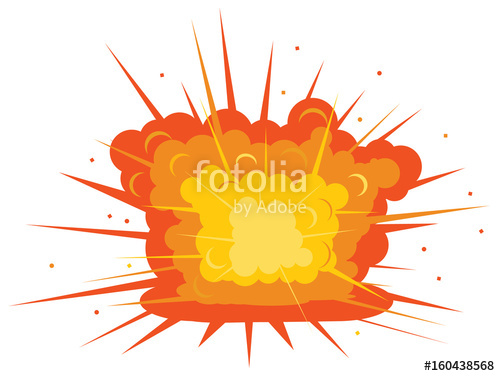 500x376 Ground Explosion Vector Icon Stock Image And Royalty Free Vector