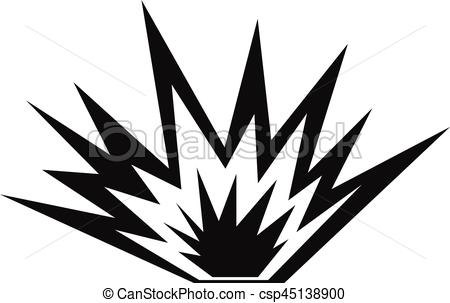 450x303 Explosion Clipart Icon