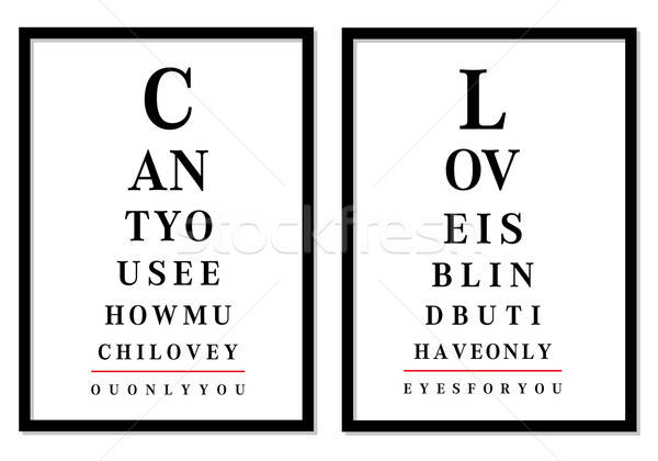 600x420 Eye Chart Pictures, Vector Vector Illustration Beaubelle