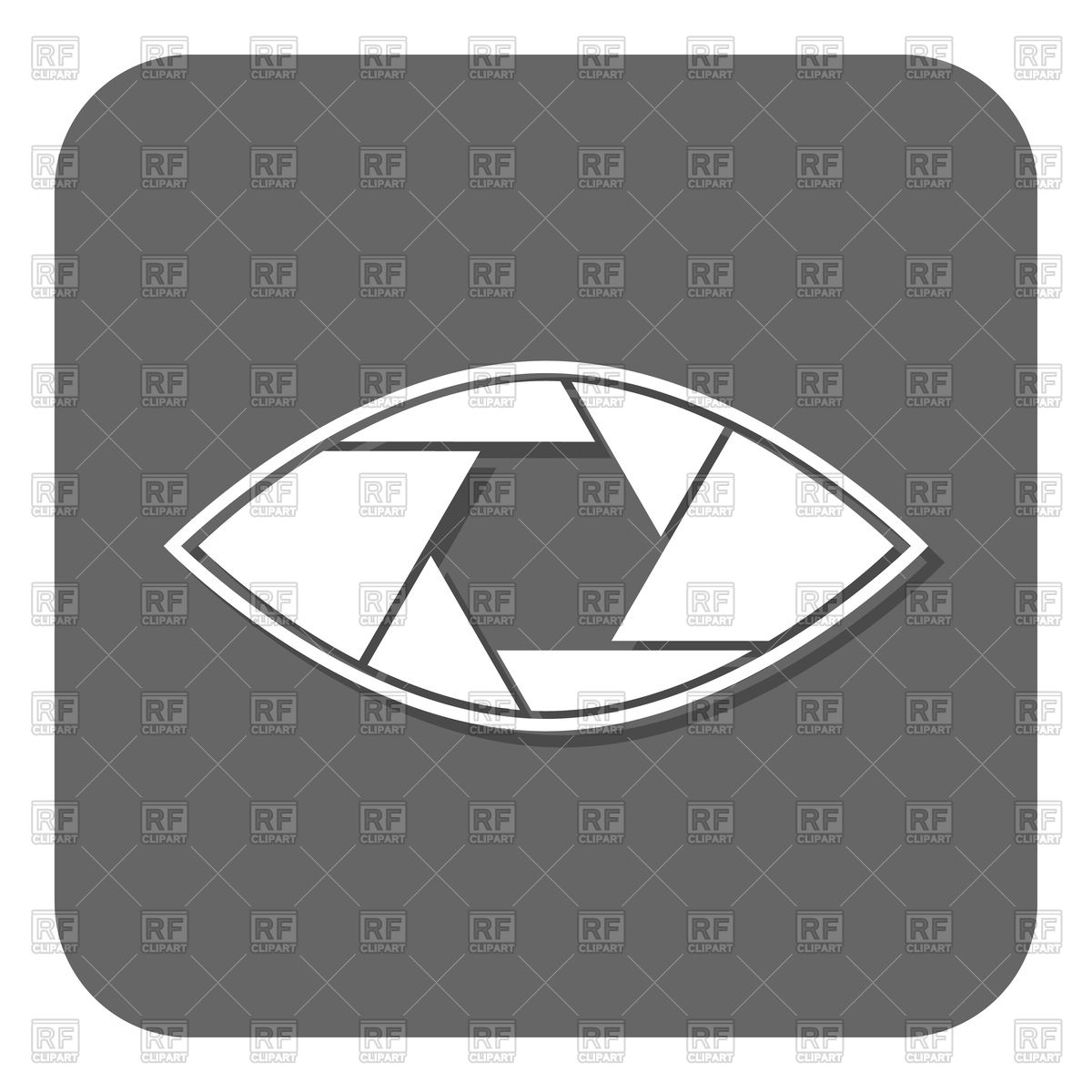 1200x1200 Shutter Eye Icon Vector Image Vector Artwork Of Signs, Symbols