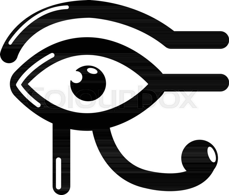 800x682 Eye Horus Icon. Simple Illustration Of Eye Horus Vector Icon For