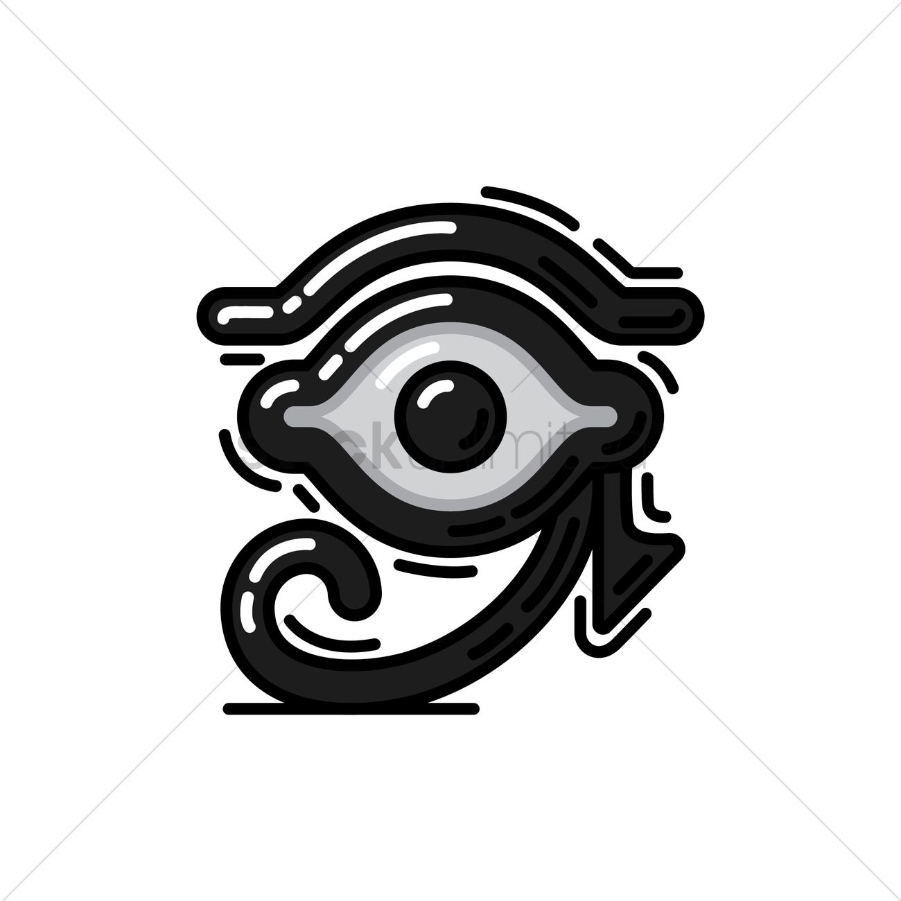 1300x1300 Eye Of Horus Vector Image