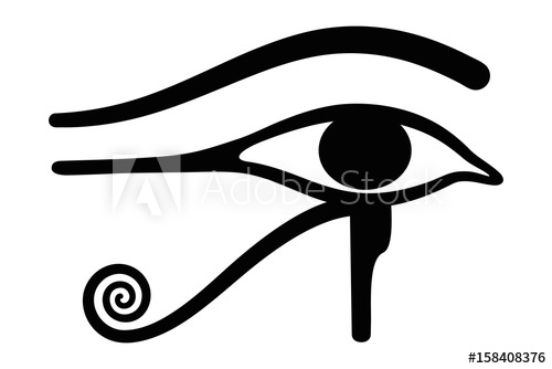 500x334 Wedjat, Later Called Eye Of Horus. Ancient Egyptian Symbol Of