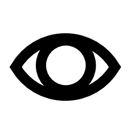 256x256 Eye Shape Pngicoicns Free Icon Download