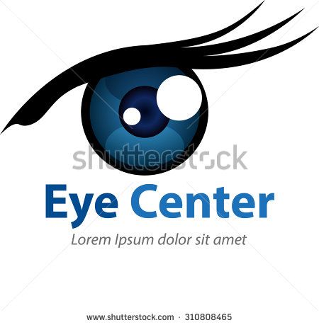 450x459 Vector Abstract, Eye Shape, Symbol Or Icon For Eye Health Care