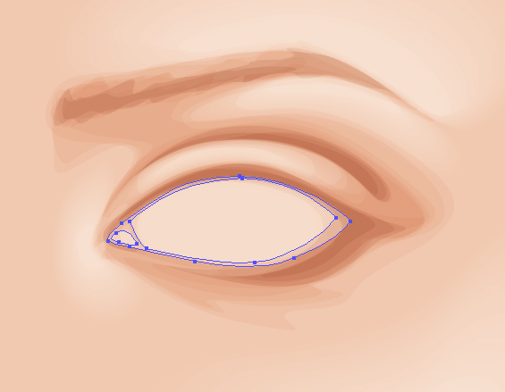 565x439 Creating A Detailed Eye From Stock In Adobe Illustrator