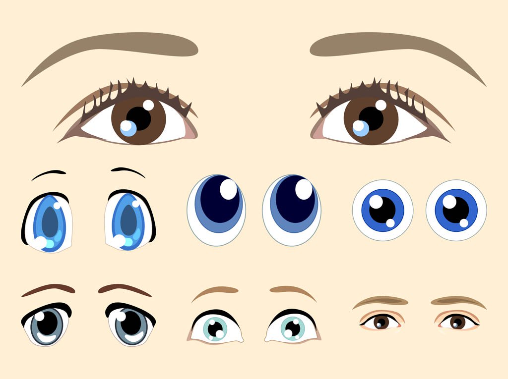 1024x765 Eyes Vectors Vector Art Amp Graphics