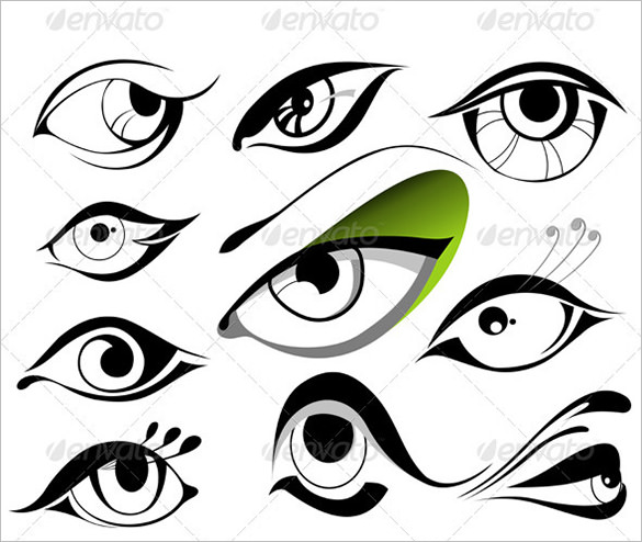 585x494 Eye Vectors Eps, Png, Jpg, Svg Format Download! Free