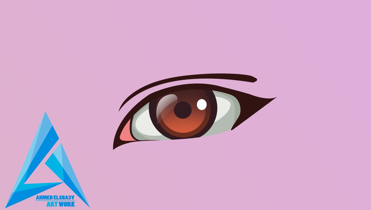 1289x729 Eye Vector Art Tutorial