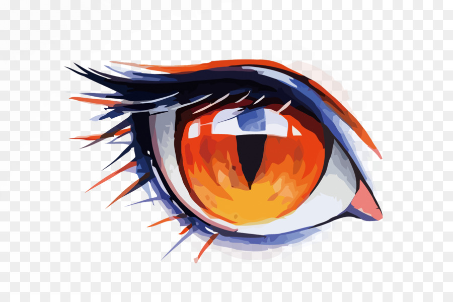 900x600 Watercolor Painting Drawing Eye