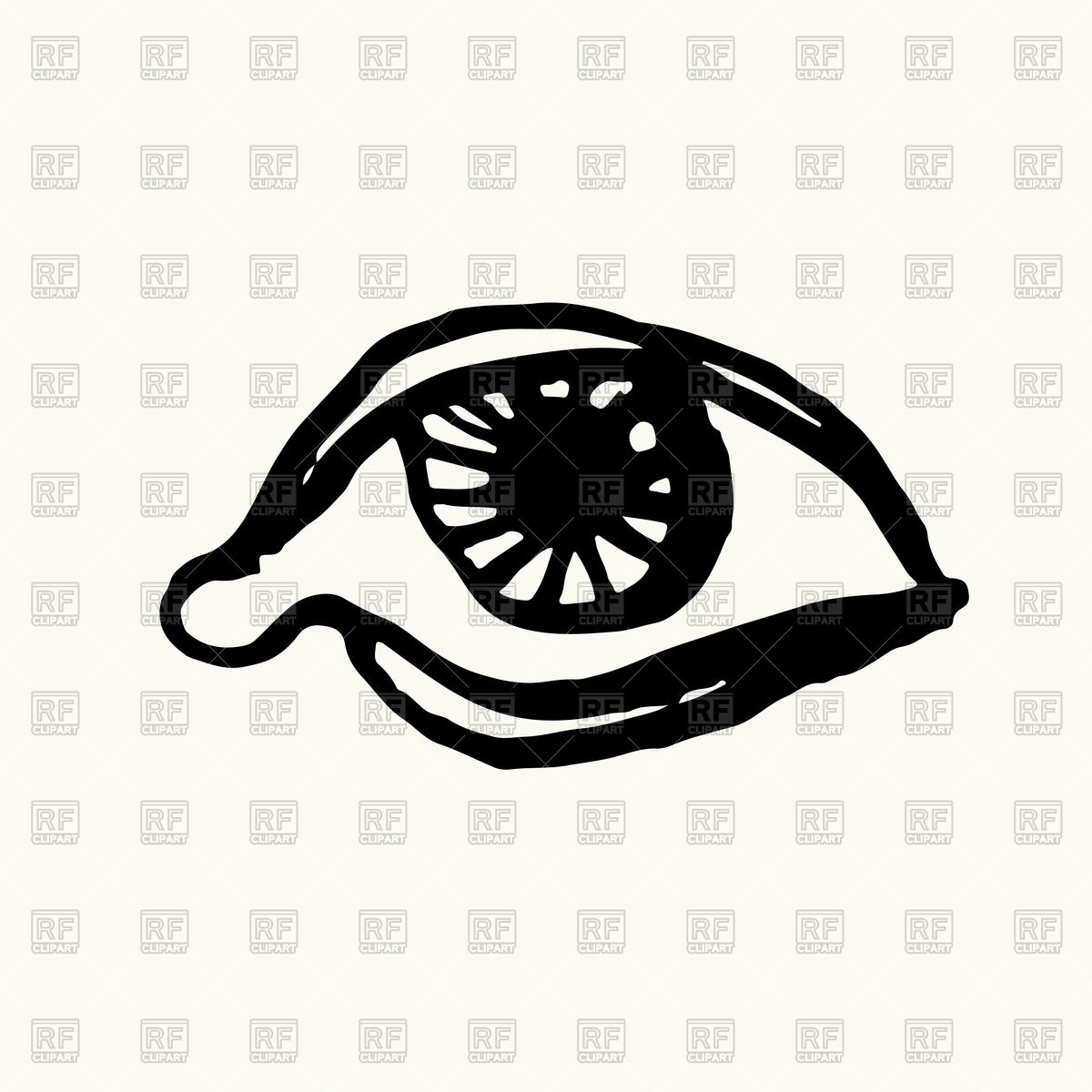 1200x1200 Hand Drawn Eye Vector Image Vector Artwork Of People Pashabo
