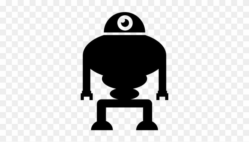 840x481 Robot Monster Of One Eye Vector