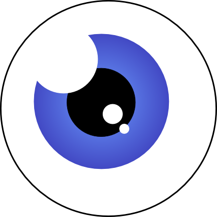 433x433 Eye Ball Free Vector Svg Vectorstash