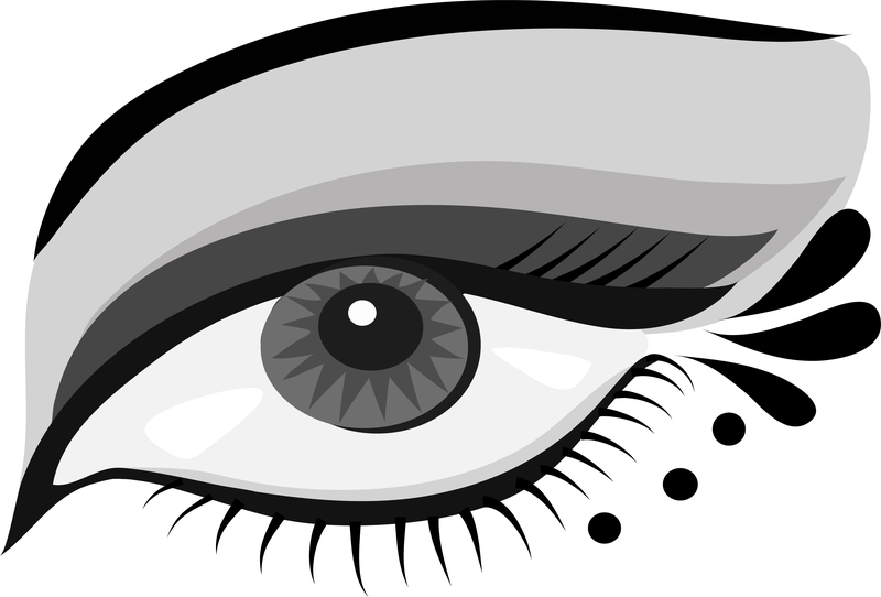 800x542 Hand Painted Eyes Vector