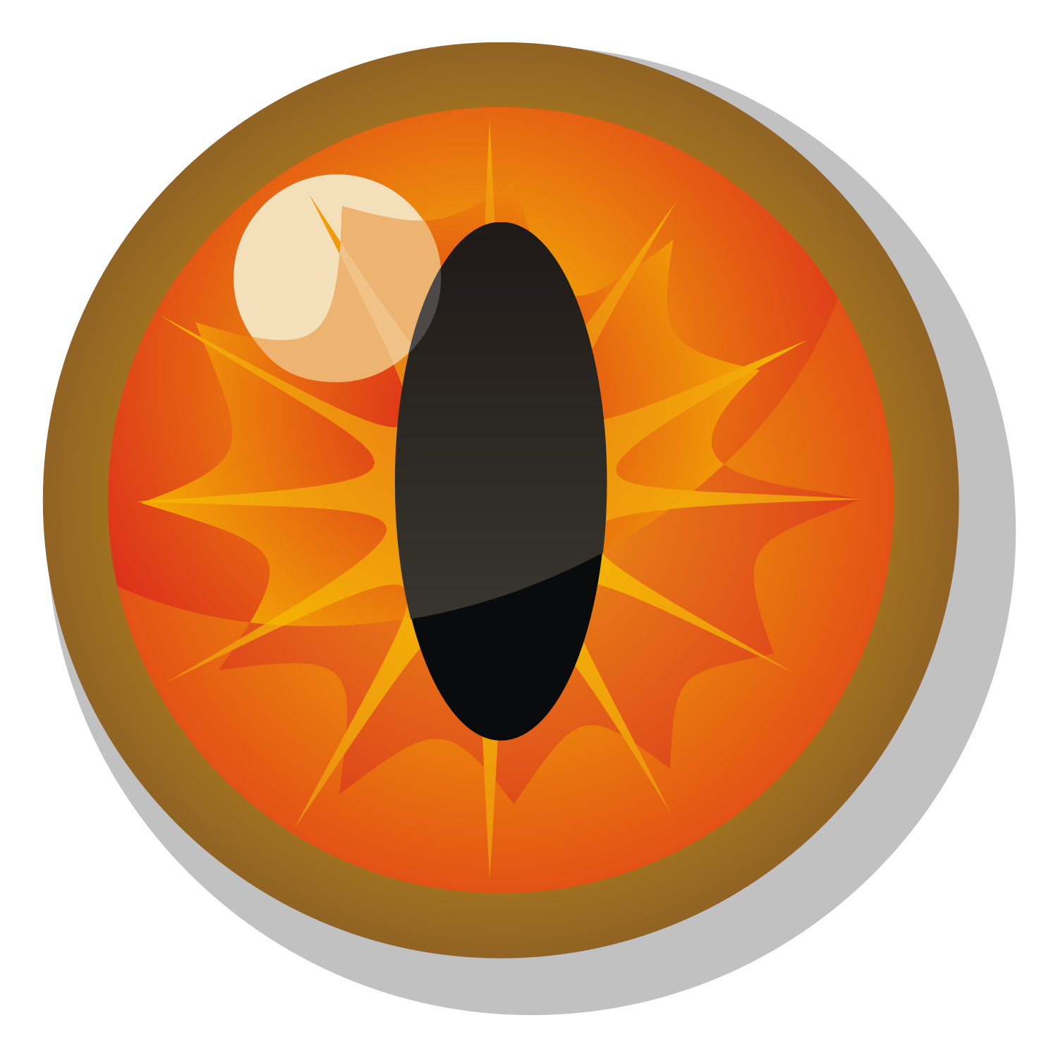 1500x1500 Vector For Free Use Snake Eye Vector