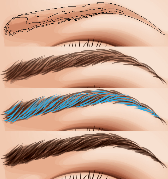 546x581 Creating A Detailed Eye From Stock In Adobe Illustrator