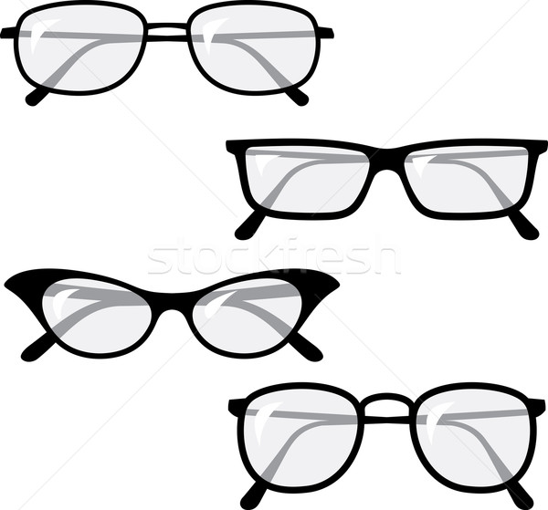 600x559 Eyeglasses Vector Illustrations Vector Illustration Mr Vector