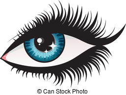 257x194 Eyelash Clipart Vector