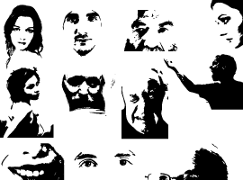 270x200 Free Face Vector Graphics