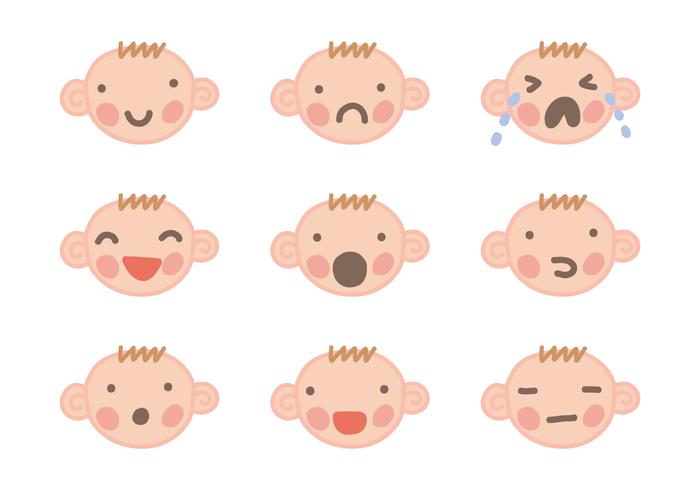 700x490 Baby Face Vectors