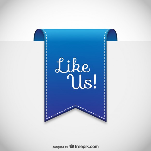 626x626 Facebook Like Button Free Vector 123freevectors
