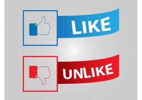 285x200 Facebook Button Free Vector Graphic Art Free Download (Found 4,102