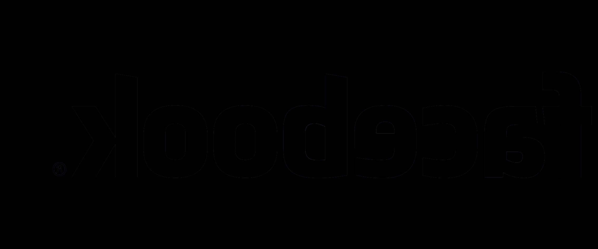 2270x948 Like Us On Facebook Icon Black And White Arenawp