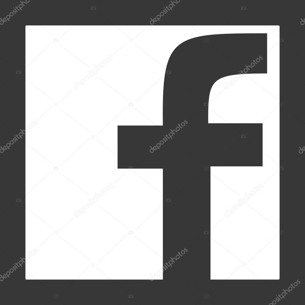 1024x1024 Results For Facebook Icon Black And White Free