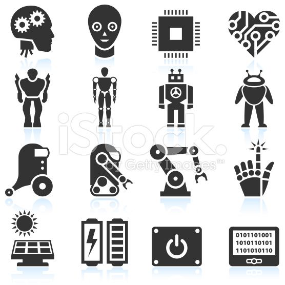 556x556 Fb Icon Vector Futuristic Robotics And Artificial Intelligence