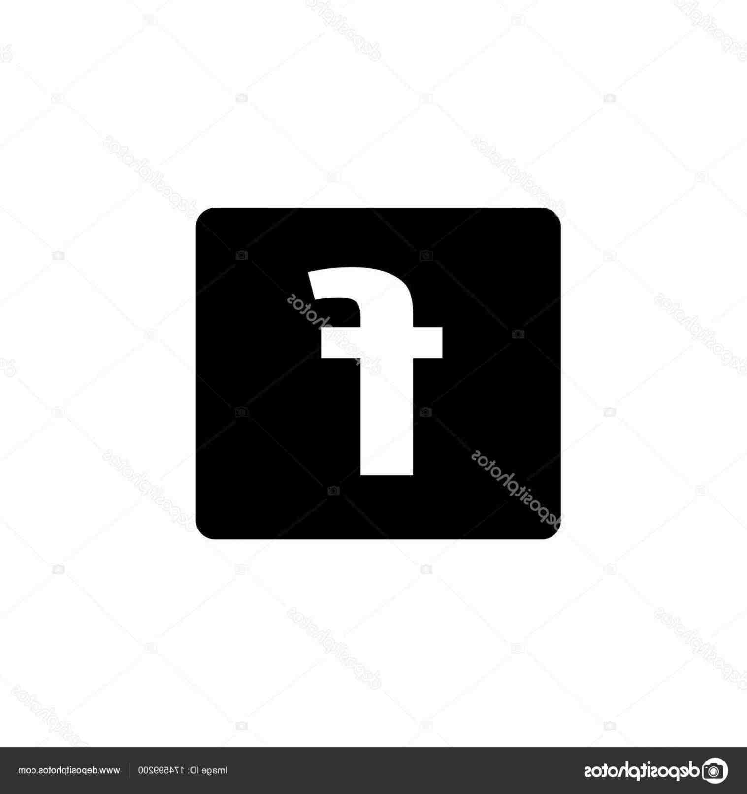 Facebook Icon Vector Black And White at GetDrawings | Free download