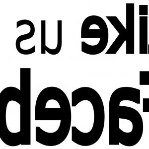 300x300 Like Us Facebook Button Vector Isolated White Background Image