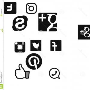 300x300 Social Network Logo Vector Google Skype Twitter Instagram Facebook