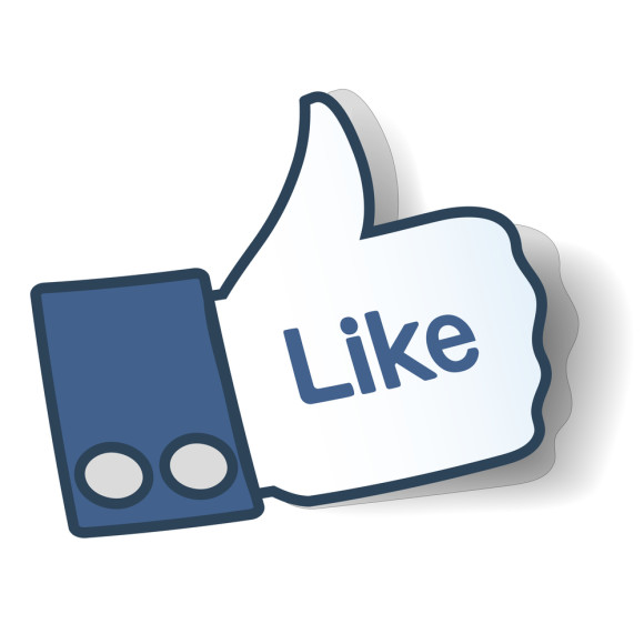 580x580 Clipart Facebook Like Button