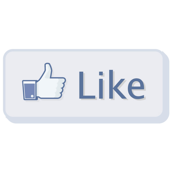 600x600 Facebook Like Button Vector Logo Free Download Vector Logos Art