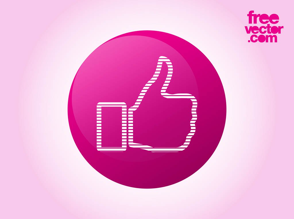 1024x765 Like Icon Vector Vector Art Amp Graphics