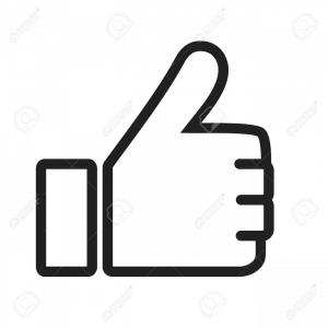 300x300 Royalty Free Stock Photos Facebook Like Us Illustration Thumb Up