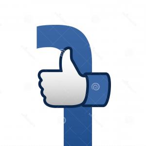 300x300 Editorial Photography Facebook Like Thumbs Up Symbol Icon Vector