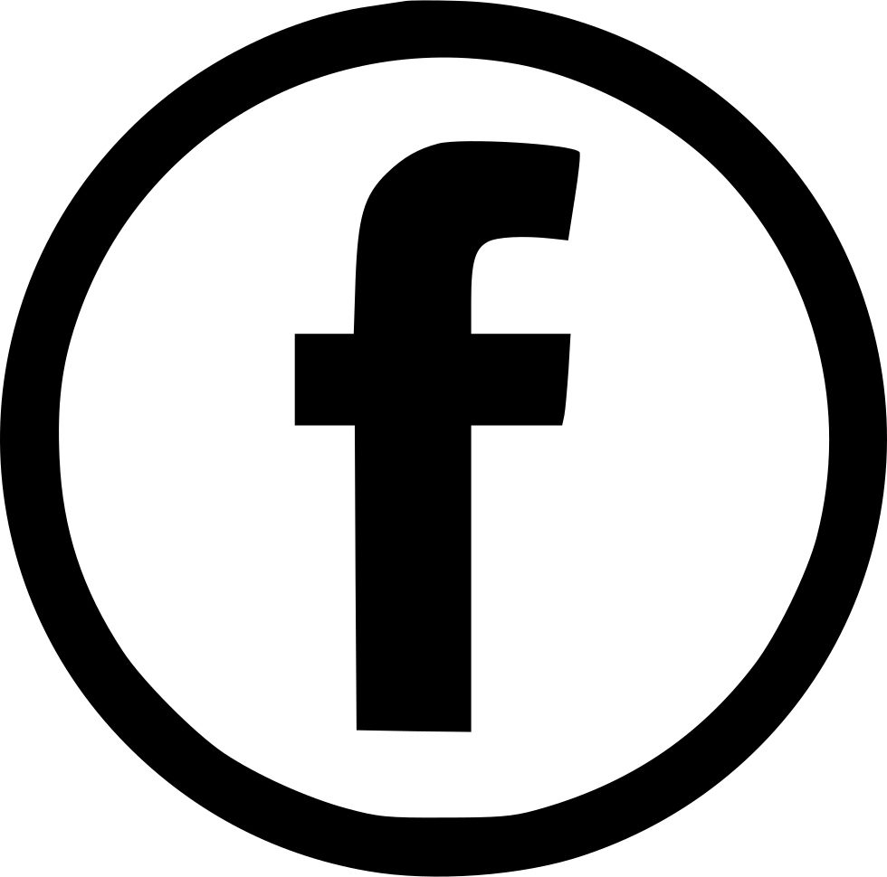 Facebook Logo Black And White Vector at GetDrawings | Free download