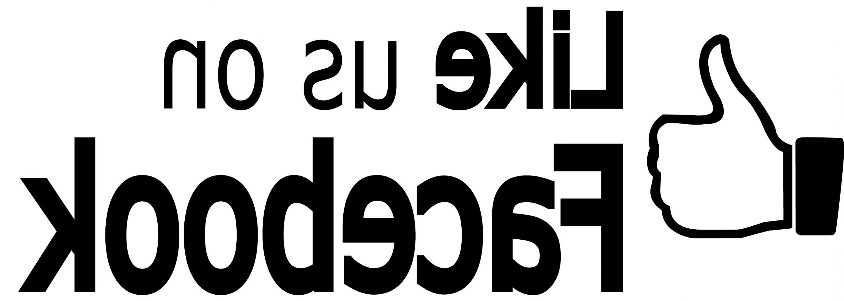 3218x1148 Like Us On Facebook Logo Vector Lazttweet