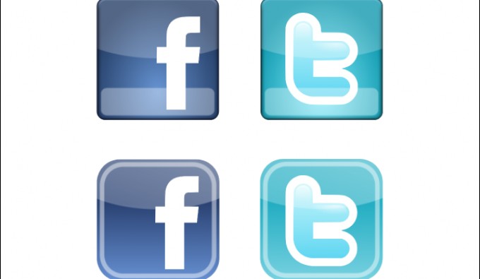 680x395 Facebook Amp Twitter Icons Vectorish