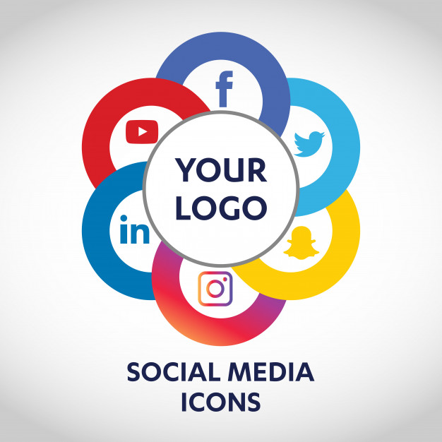 626x626 Set Of Most Popular Social Media Icons, Twitter, Youtube, Whatsapp