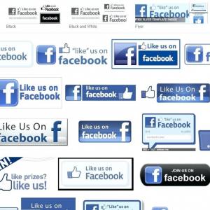 300x300 Like Us On Facebook Logo Vector Art Lazttweet