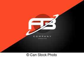 283x194 Fb F B White Letter Logo Design With Black Square. Fb F B White