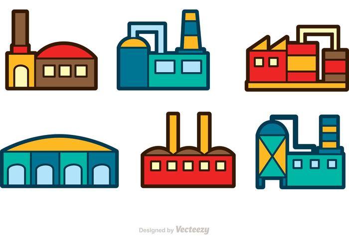 700x490 Factory Free Vector Art