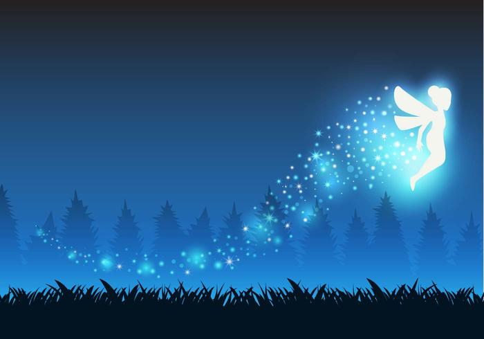 700x490 Free Pixie Dust Fairy Vector
