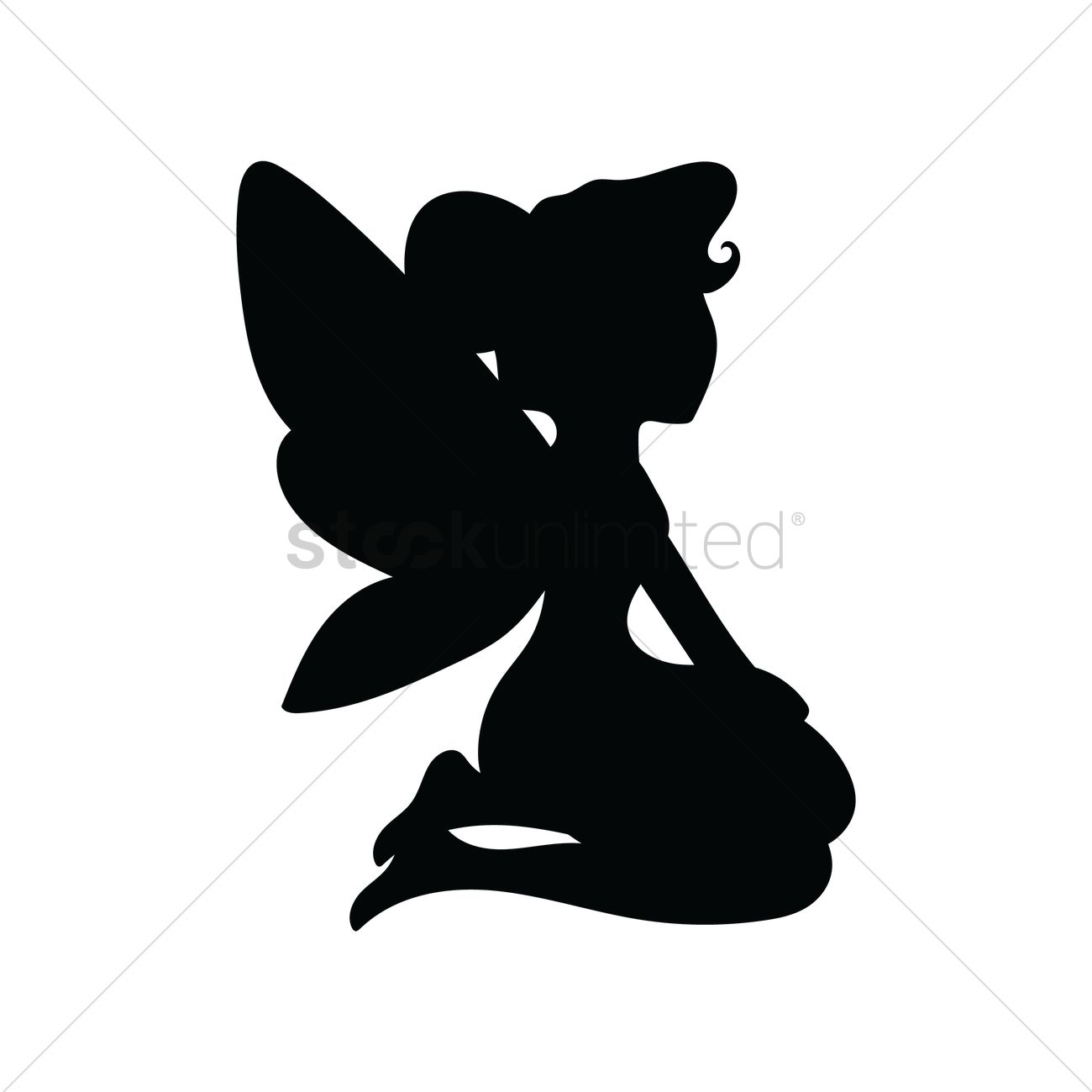 1300x1300 Fairy Vector Image