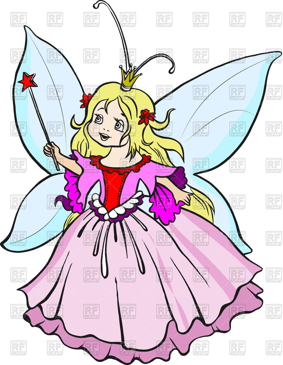 931x1200 Beautiful Little Princess With Magic Wand