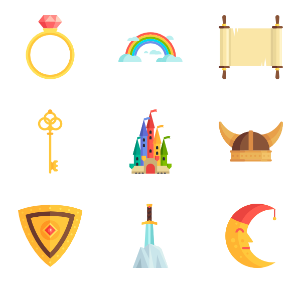 600x564 Fairy Tale Icons