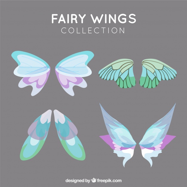 626x626 Fairy Wing Collection Vector Free Download