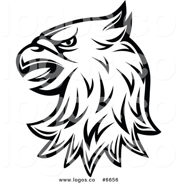 600x620 Falcon Head Logo Clip Art